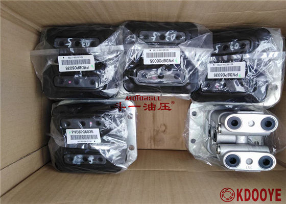 Sany215 Sany335 ปั๊มเกียร์ไฮดรอลิก ปั๊มควบคุมเท้า PVD8PC6035