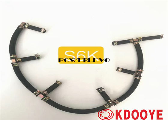 S4K S6K 6D34 อุปกรณ์ฉีดรั่วออกจากท่อสําหรับ 312 320C SK200-6E 312B E200B