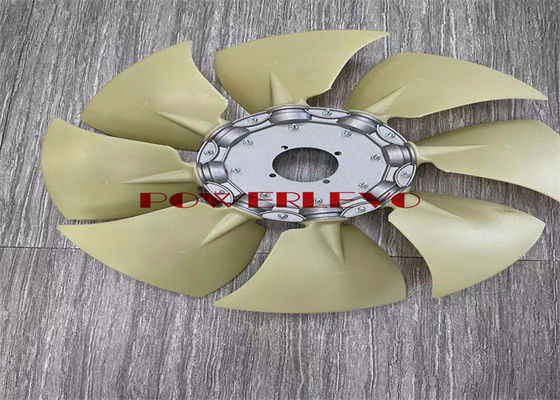 D6e D6d เครื่องยนต์ใบลมสําหรับ Ec210 Ec210b 8 หน้าชิ้น 4 หลุม